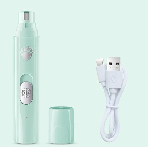 Outil de coupe des ongles pour animaux de compagnie, rechargeable par USB, avec meule intégrée, appareil électrique portable pour le soin des pattes, pour chiens de petite, moyenne et grande taille SUN N.