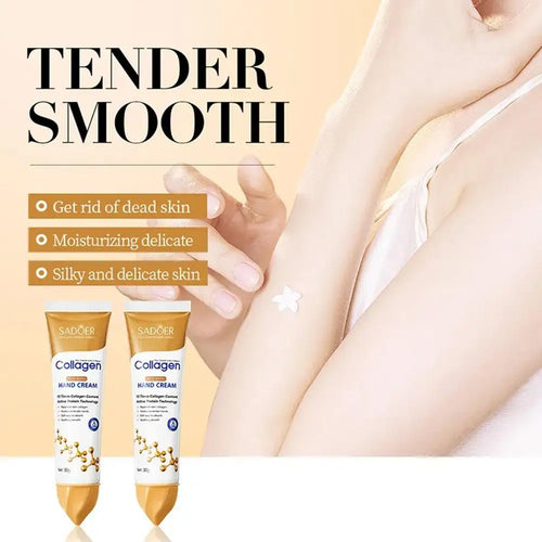 Crème Mains au Collagène – Anti-Rides, Hydratante & Réparatrice Peaux Fissurées SUN N.