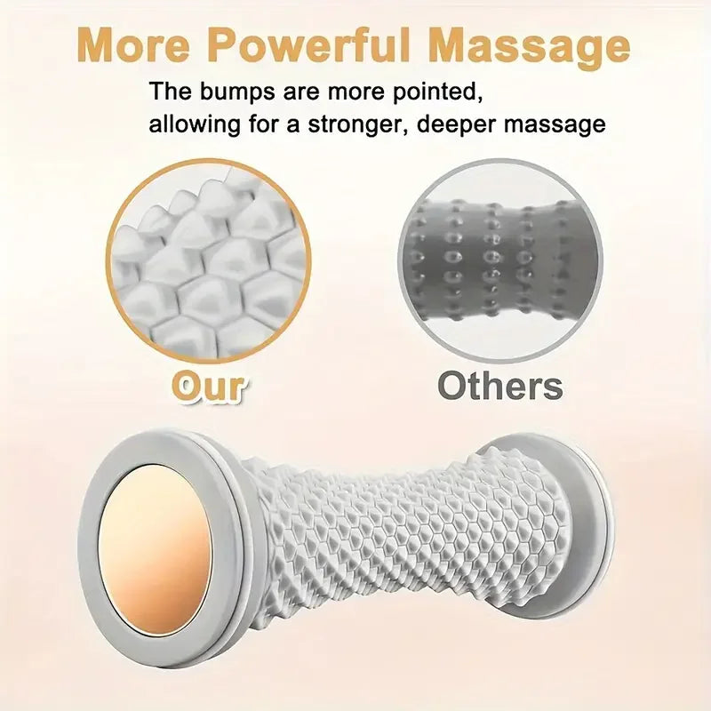 Rouleau de massage des pieds - Balle de massage yoga pour fasciite plantaire - Masseur manuel pour relaxation musculaire et soulagement douleur SUN N.