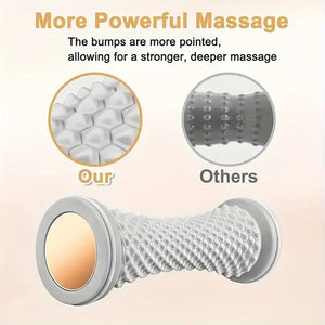 Rouleau de massage des pieds - Balle de massage yoga pour fasciite plantaire - Masseur manuel pour relaxation musculaire et soulagement douleur SUN N.
