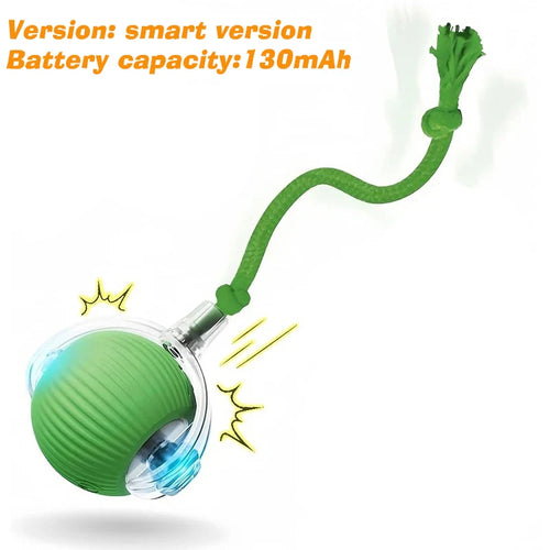 New Dog Interactive Ball Toy,Automatic Rolling Dog Ball Rechargeable,Smart Puppy Interactive Toy,Intelligent Balls Toy for Dogs SUN N.