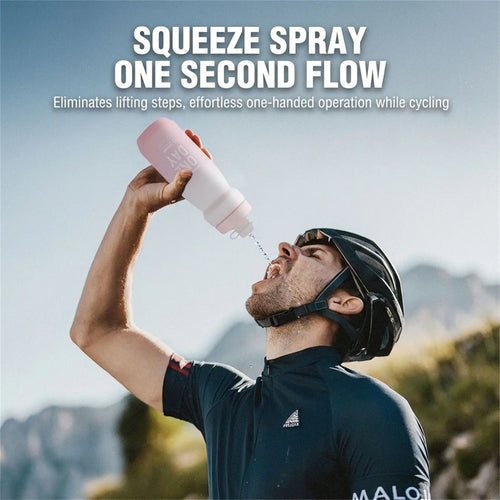 Insulated Bicycle Water Bottle 750ml Stainless Steel Leak Proof