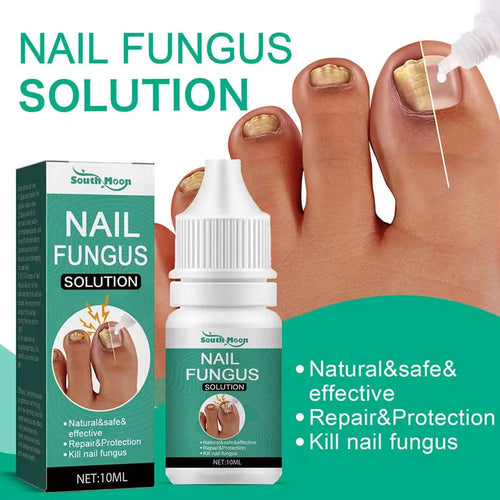 Sérum de traitement des ongles pour l'onychomycose, l'atrophie et la surface irrégulière, pour restaurer la douceur et la brillance des ongles SUN N.