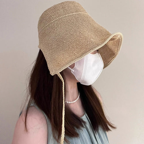 Chapeau de Paille Raphia Lolita – Pare-Soleil, élégant et léger, parfait pour le soleil.