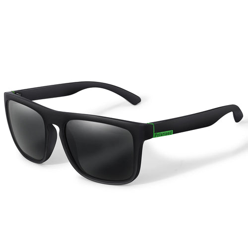 Lunettes de Soleil Polarisées Homme – Style Rétro Monture Carrée, UV400 SUN N.