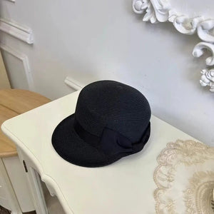 Casquette en paille tissée SUN N.
