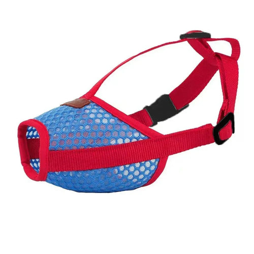 Muselière respirante réglable pour petit chien, couvre-bouche en maille souple, accessoires d'entraînement pour animaux de compagnie, empêche les morsures et les aboiements, Shiba Inu SUN N.