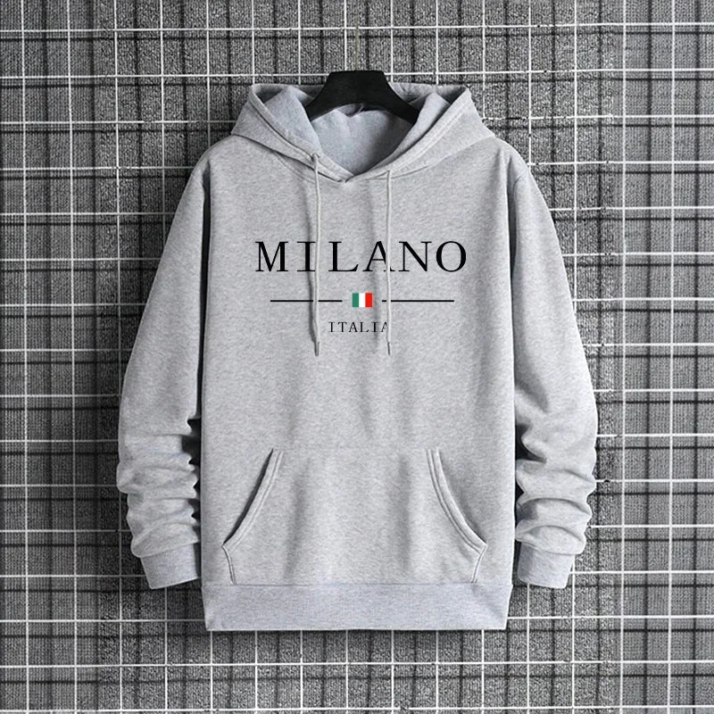 Sweat À Capuche Homme Imprimé - Hoodie Sport Streetwear 2025 SUN N.