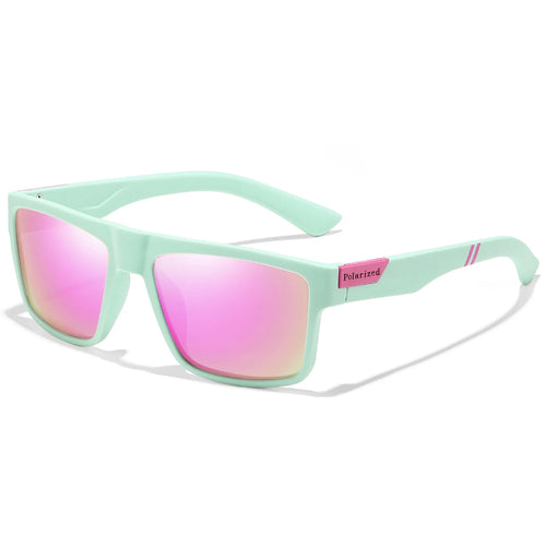 Lunettes de Soleil Polarisées Homme – Style Rétro Monture Carrée, UV400 SUN N.