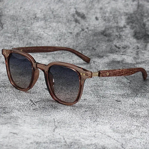 Lunettes de soleil effet bois SUN N.