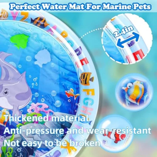Tapis de Jeu Interactif pour Animaux – Tapis d’Eau Rafraîchissant Anti-Ennui SUN N.