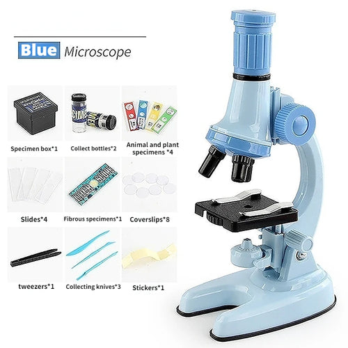 Nouveau : Explorez les merveilles de la science avec ce kit de microscope haute définition – Idéal pour les élèves du primaire ! SUN N.