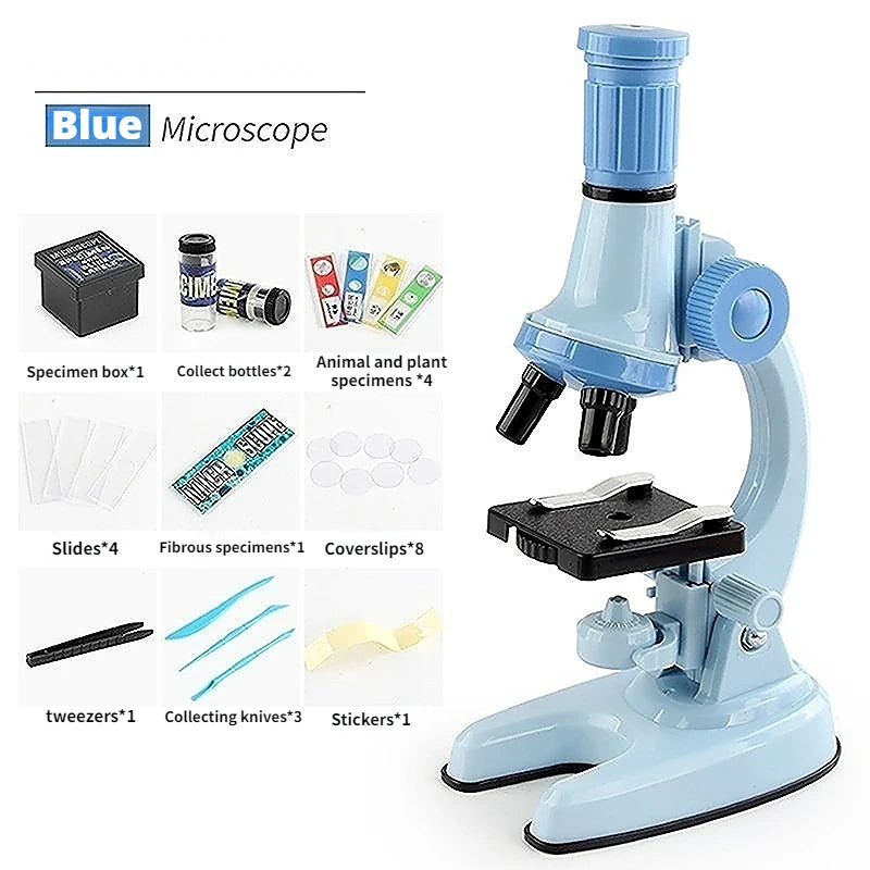 Nouveau : Explorez les merveilles de la science avec ce kit de microscope haute définition – Idéal pour les élèves du primaire ! SUN N.