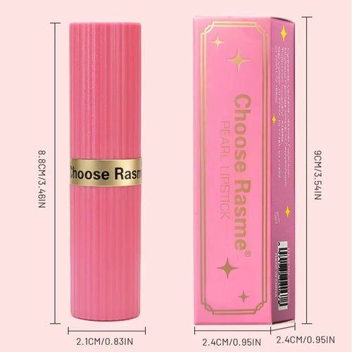 Rouge à Lèvres Velours Mat & Métallique – Rose Nacré Scintillant Longue Durée SUN N.
