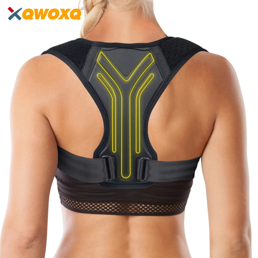 Correcteur de Posture Dorsal – Corset Réglable Clavicule & Colonne SUN N.