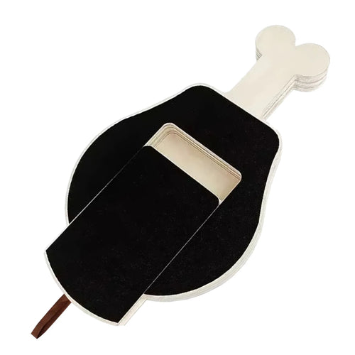 Planche à gratter pour ongles de chien, tampon de garniture d'ongles, planche à gratter en bois extractible pour animaux de compagnie, jouet boîte de friandises intégrée, planche de papier de verre pour chien SUN N.