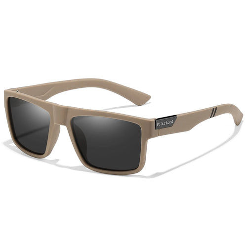 Lunettes de Soleil Polarisées Homme – Style Rétro Monture Carrée, UV400 SUN N.