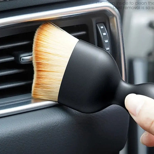 Brosse Détailing Grilles & Ventilation Voiture – Douce, Avec Boîtier, Dépoussiérage SUN N.