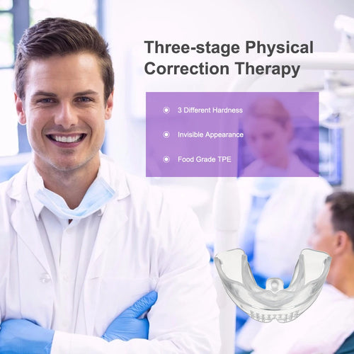 Appareil dentaire en 3 étapes, entraîneur de dents pour adultes, attelle d'alignement orthodontique, correcteur Transparent, accessoires de dentiste SUN N.
