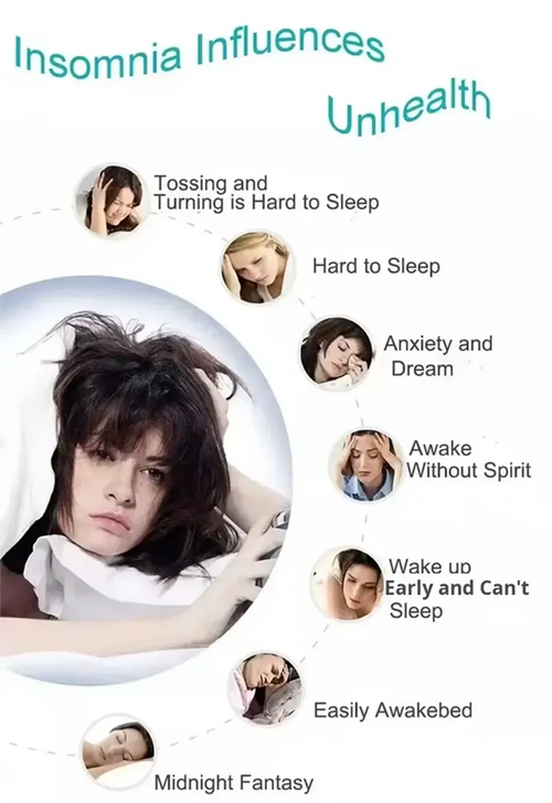 CES Clip de Stimulation du Nerf Vague en utilisation pour favoriser un sommeil réparateur et réduire l'anxiété.