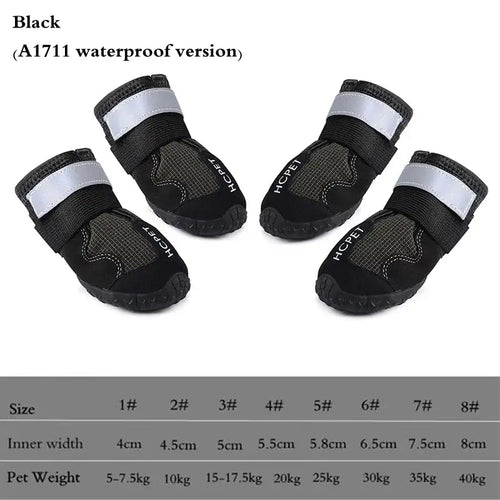 Chaussures d'extérieur pour chien – Imperméables, respirantes et résistantes à l'usure SUN N.