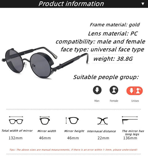 Lunettes Steampunk SUN N.