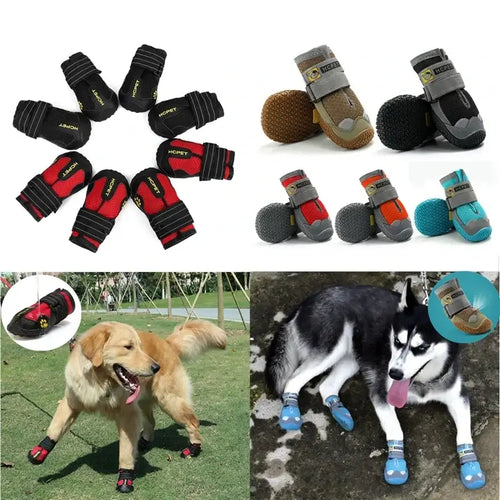 Chaussures d'extérieur pour chien – Imperméables, respirantes et résistantes à l'usure SUN N.
