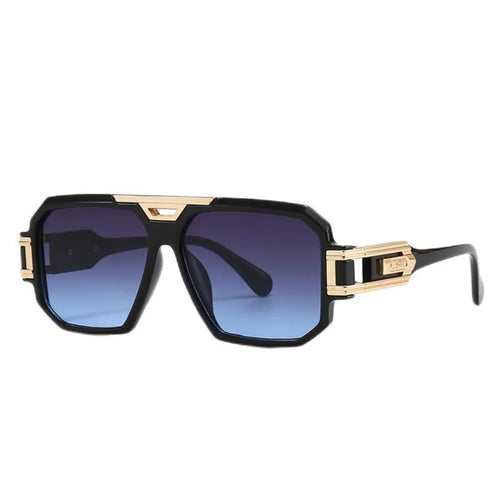 Lunettes de soleil rétro carrées à monture complète, grande monture surdimensionnée, Anti-UV, Uv400, rétro HD, accessoire de Costume SUN N.