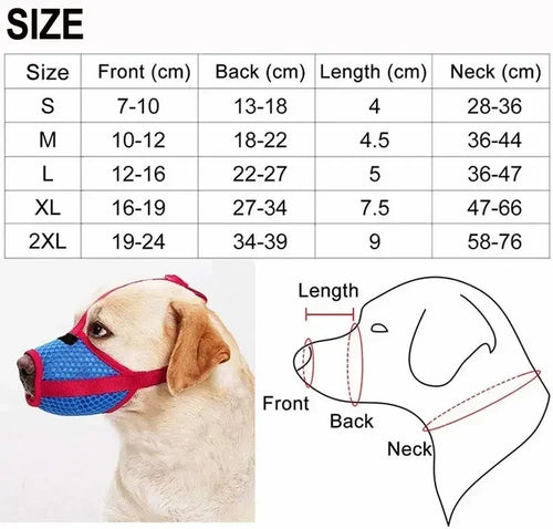 Muselière respirante réglable pour petit chien, couvre-bouche en maille souple, accessoires d'entraînement pour animaux de compagnie, empêche les morsures et les aboiements, Shiba Inu SUN N.
