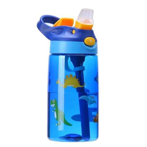 Kids Insulated Water Bottle with Straw 500ml BPA Free Stainless Steel