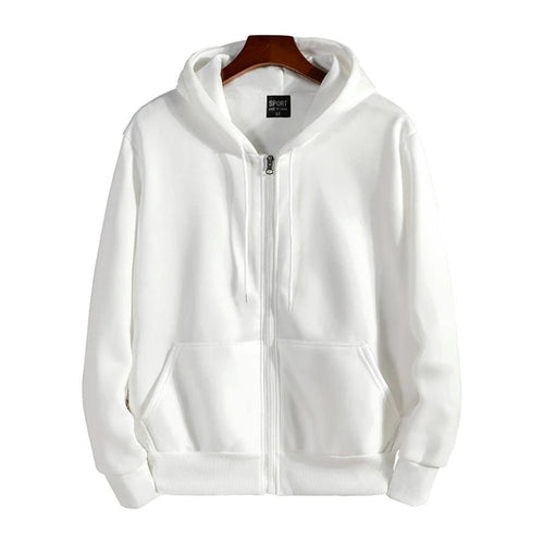 Sweat À Capuche Zippé Homme - Hoodie Ample Sport Décontracté Automne/Hiver SUN N.