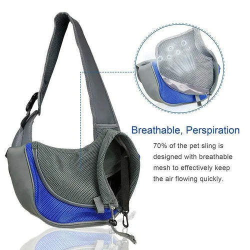 Sac à main en maille Oxford pour animal de compagnie, fourre-tout pour chiot, Electrolux S ou L, chien unique initié, poudres confortables, voyage en plein air, écharpe pour animaux de compagnie SUN N.