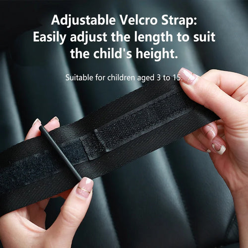 Ceinture de sécurité pour enfant en voiture, anti-mouvement, attache réglable, sûre et confortable, anti-étranglement du cou, limiteur de siège pratique SUN N.
