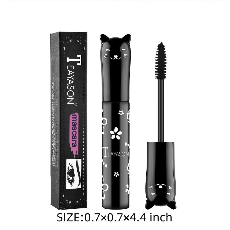 [Maquillage pour Événement - Cils] Mascara Étanche TEAYSON - Longue Tenue, Résistant aux Coulures, Non Obstruant | Définition Toute la Journée | Léger pour le Quotidien et les Événements Spéciaux | Emballage Élégant SUN N.