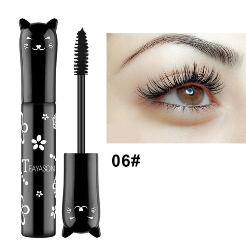 [Maquillage pour Événement - Cils] Mascara Étanche TEAYSON - Longue Tenue, Résistant aux Coulures, Non Obstruant | Définition Toute la Journée | Léger pour le Quotidien et les Événements Spéciaux | Emballage Élégant SUN N.