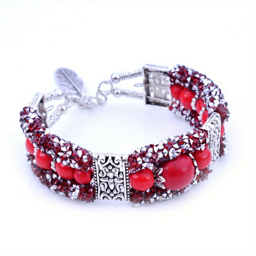 Bracelet en pierre SUN N.