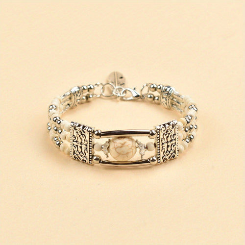 Bracelet en pierre SUN N.