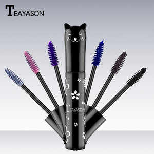 [Maquillage pour Événement - Cils] Mascara Étanche TEAYSON - Longue Tenue, Résistant aux Coulures, Non Obstruant | Définition Toute la Journée | Léger pour le Quotidien et les Événements Spéciaux | Emballage Élégant SUN N.