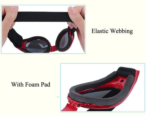 Lunettes de Soleil pour Animaux Élégantes, Durables et Pliables - Pour Chiens et Chats Accessoires pour Animaux SUN N.